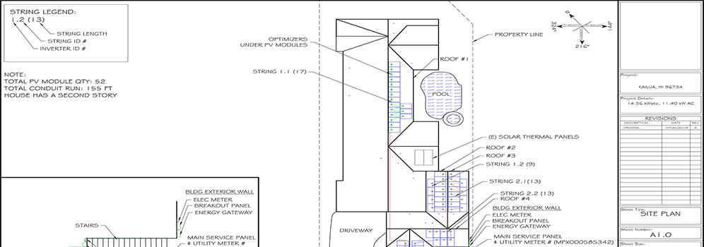 Solar Panel Drafting